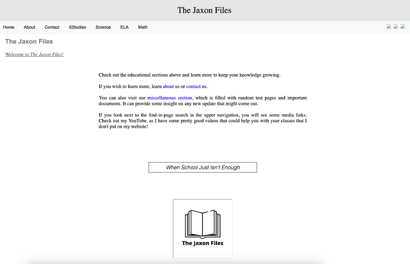 File:Jaxon Files home page.png